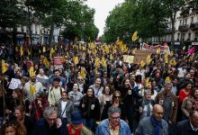 Photo of Сотни тысяч людей вышли на марши «Нового народного фронта» во Франции