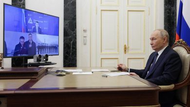 Photo of Участник Сталинградской битвы приехал на закладку ледокола «Сталинград»