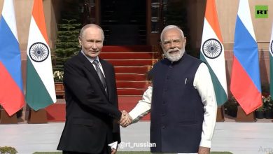 Photo of Встреча Путина и Моди